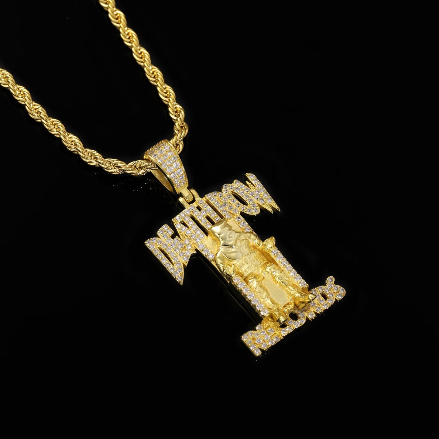 Death Row Moissanite Diamanten Hanger