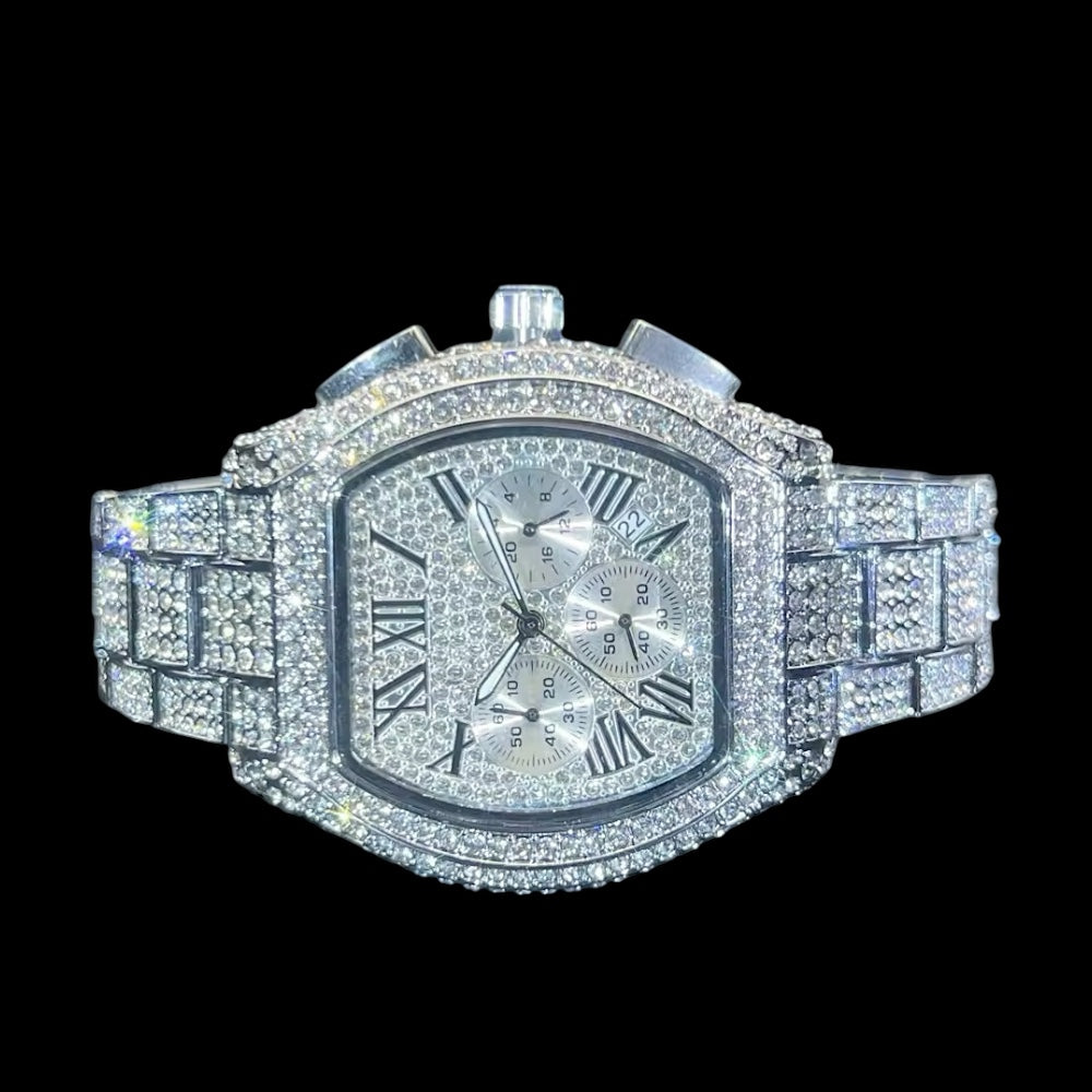 Roadster 44mm – Fully Iced Horloge