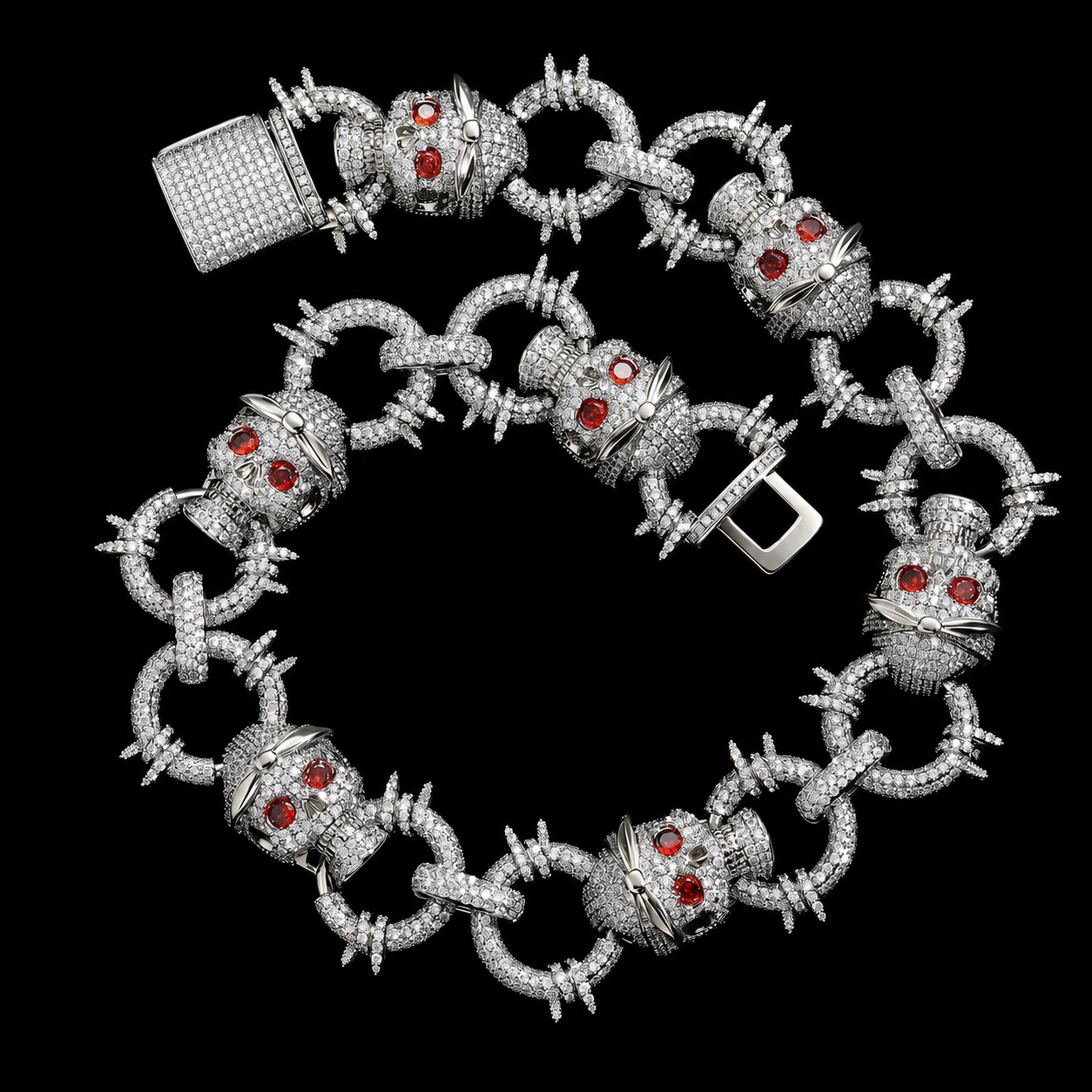 Outlaw Skull Ketting – 29mm