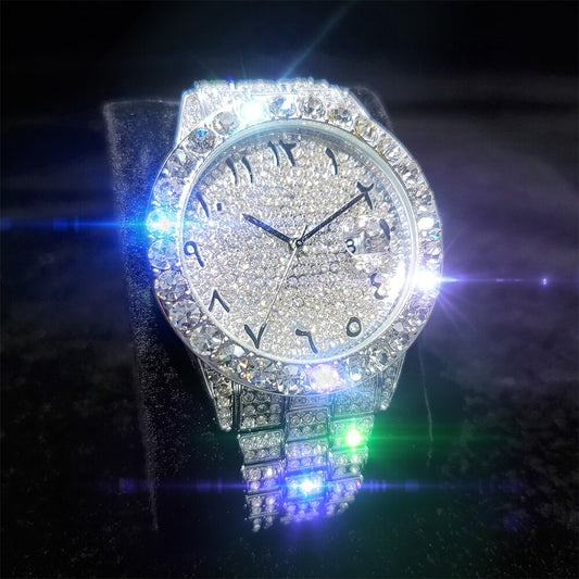 Presidential Arabic 42mm – Fully Iced Horloge