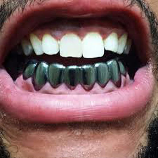6/6 Zwarte Grillz
