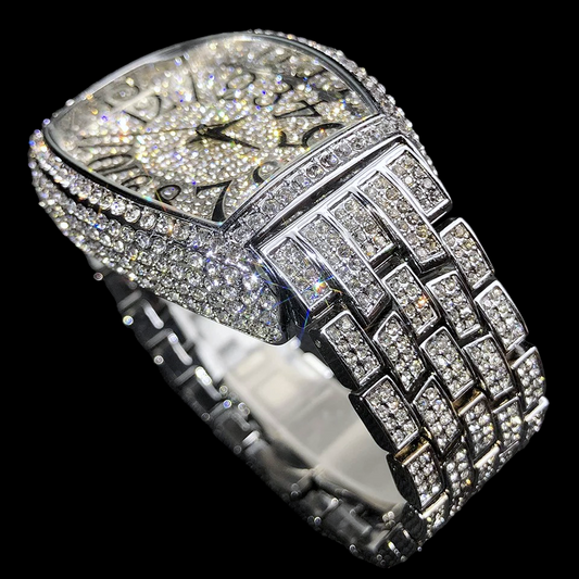 Crazy Hours 44mm – Fully Iced Horloge