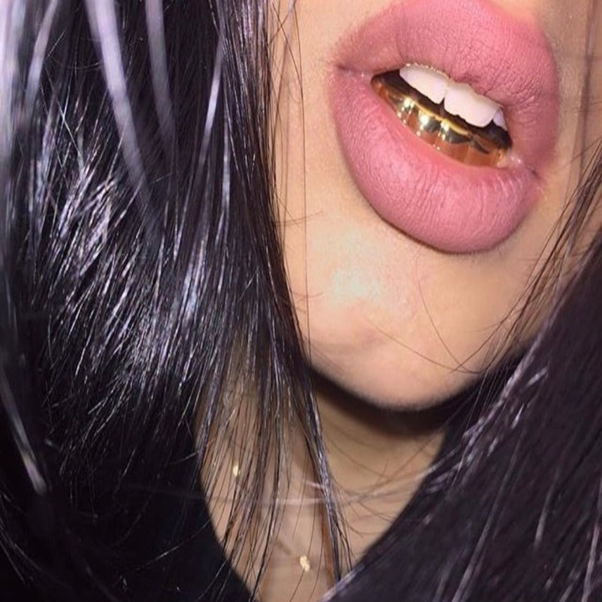 6-Tands Premium Gold plated Lower Grillz