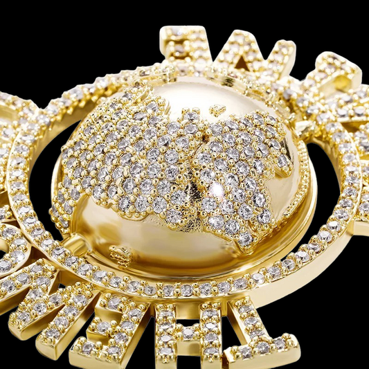 Gold Plated World is Mine Hanger