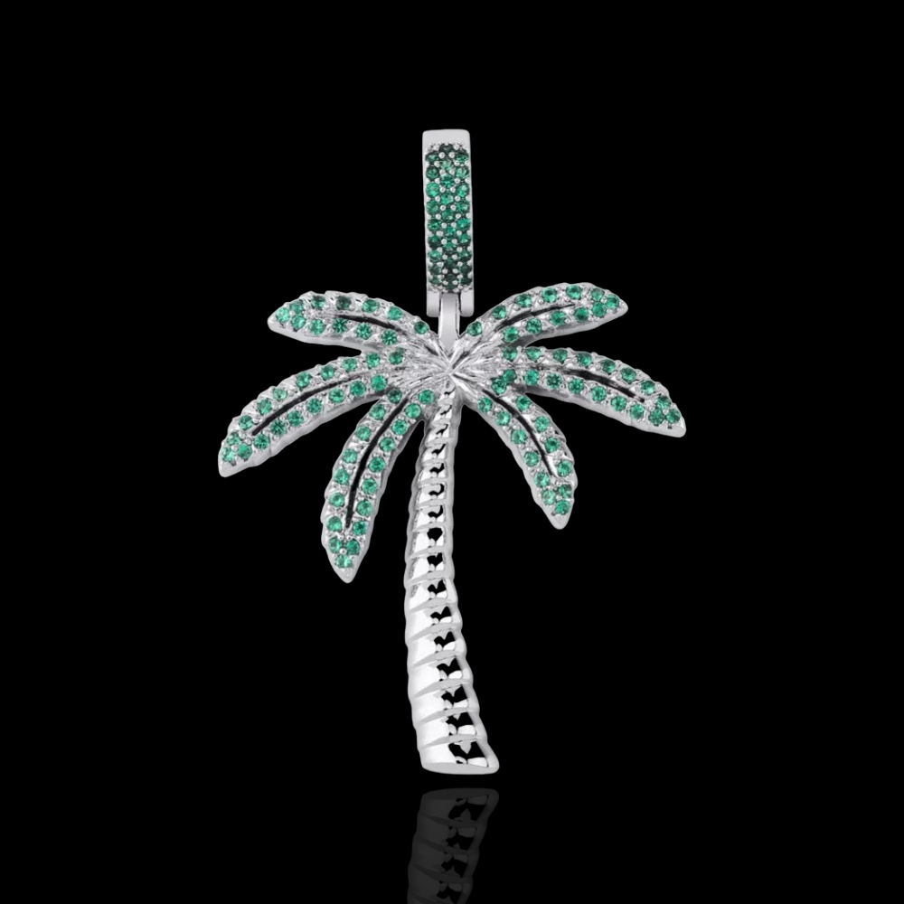 Iced Palm Tree Hanger