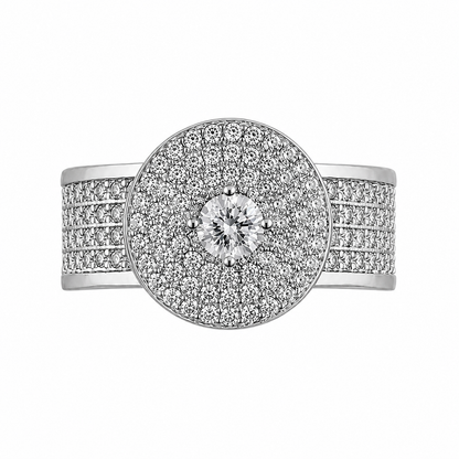 925 Zilveren Kingpin Pinky Ring