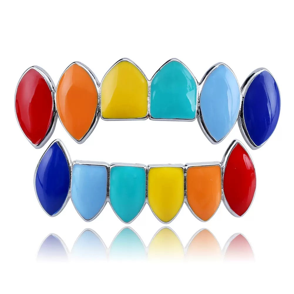 6/6 Rainbow Grillz