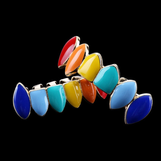 6/6 Rainbow Grillz