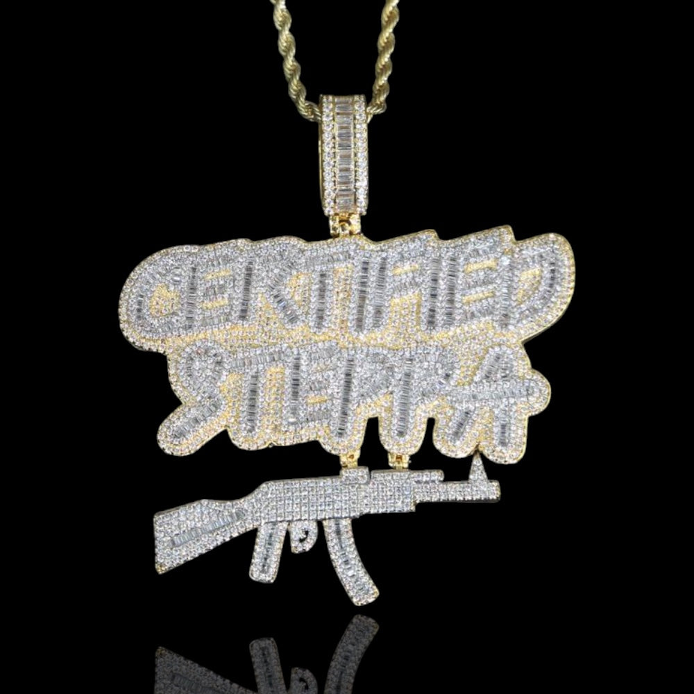 Iced Out “Certified Steppa” Hanger