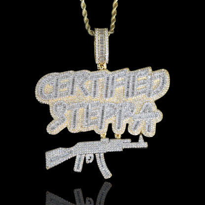 Iced Out “Certified Steppa” Hanger
