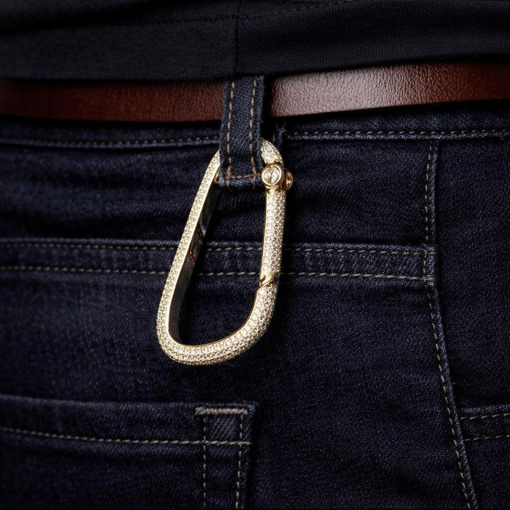 Premium Iced Karabijn – Goud Verguld