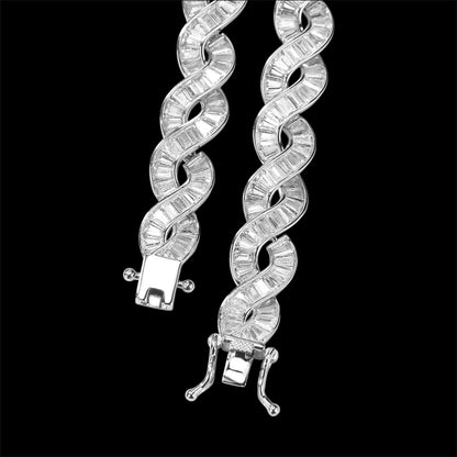 Helix Baguette Ketting – 10mm