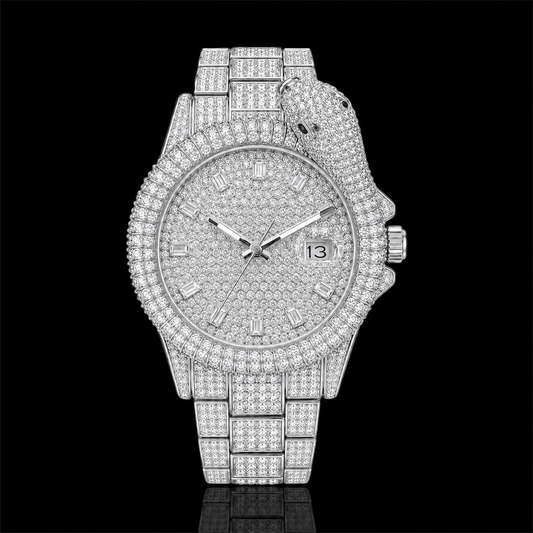 King Cobra 42mm – Iced Out Horloge