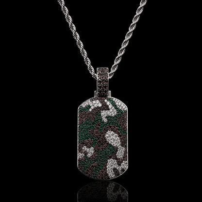 Camo Dog Tag Hanger