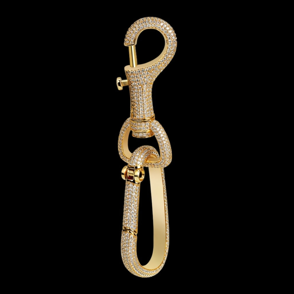Premium Iced Karabijn – Goud Verguld