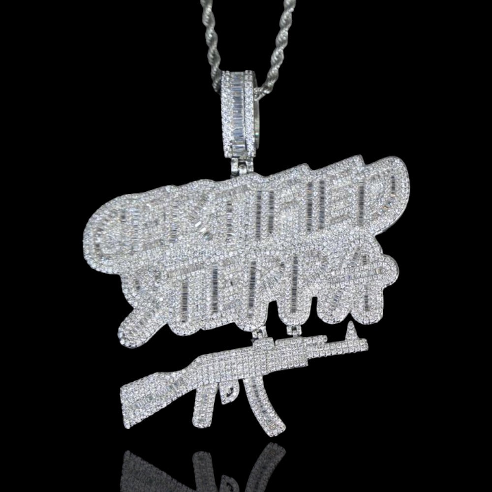 Iced Out “Certified Steppa” Hanger