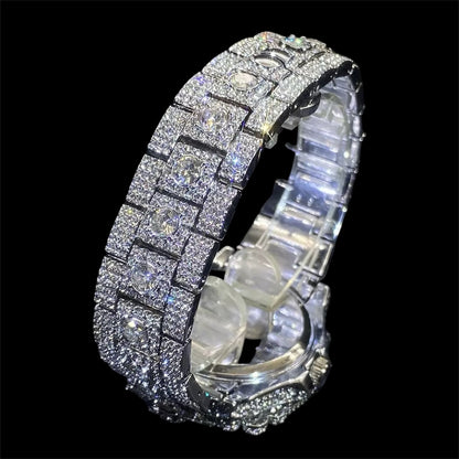 Pirate Skull 44mm – Fully Iced Horloge
