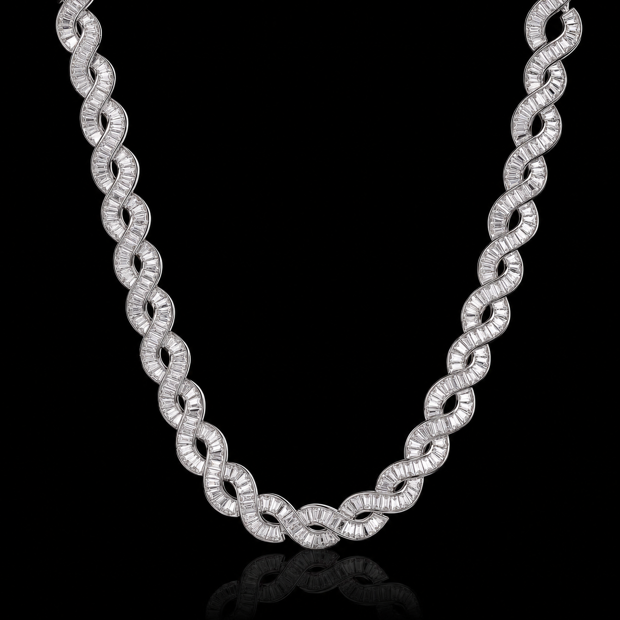 Helix Baguette Ketting – 10mm