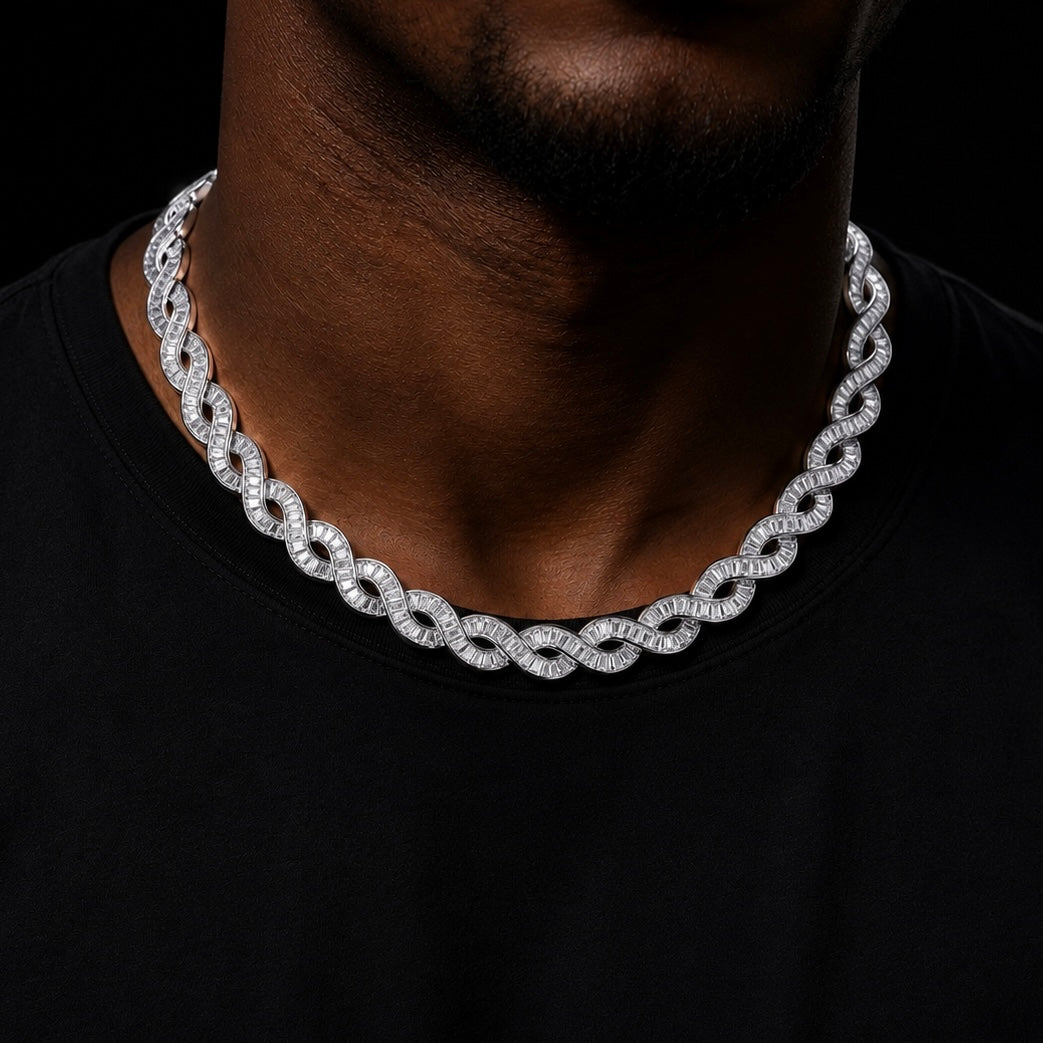 Helix Baguette Ketting – 10mm