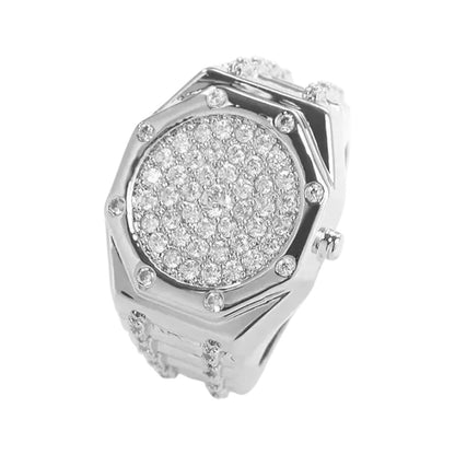 Royal Iced Watch Ring
